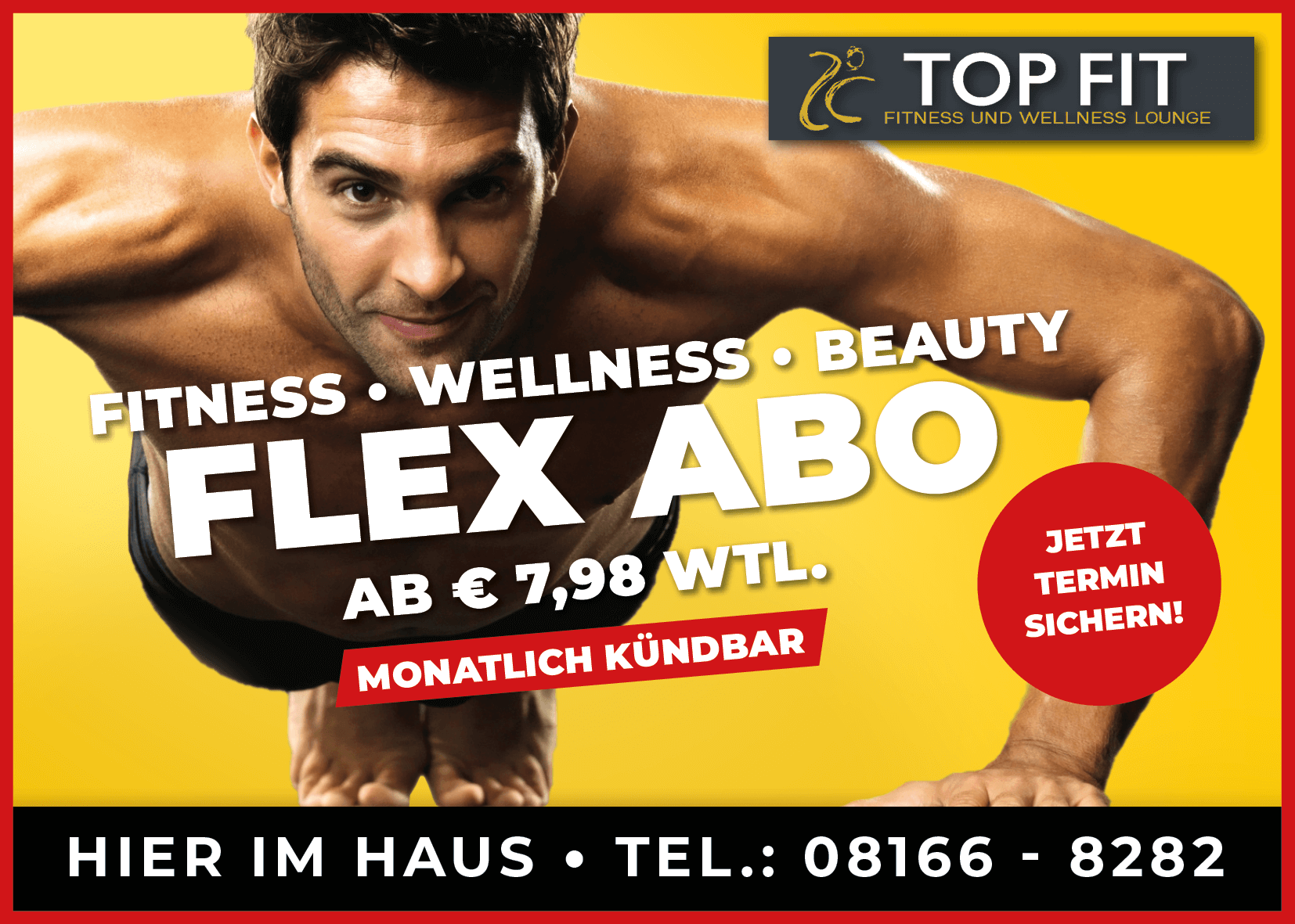 Fitness - Wellness - Beauty im Flex Abo