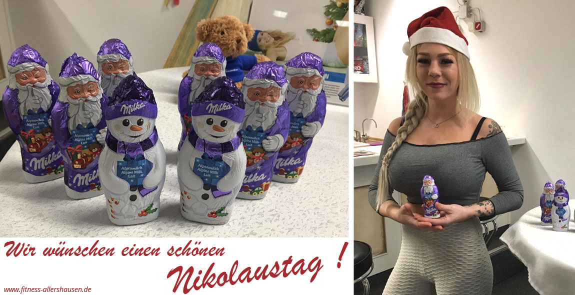 Der Nikolaus im TopFit Allershausen