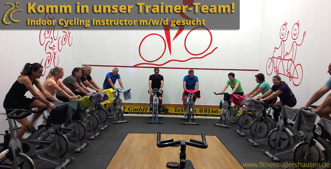 Indoor Cycling Instructor im TopFit Allershausen gesucht