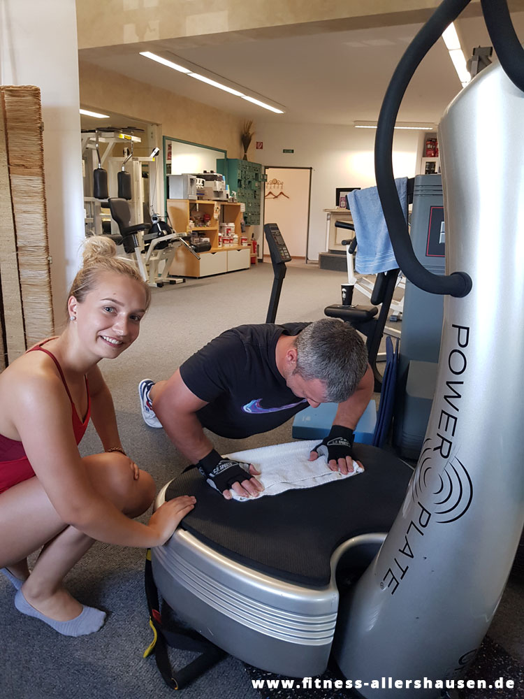 Power Plate © Training im Top Fit Allershausen