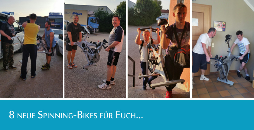 Fitness Allershausen | Neue Spinning Bikes