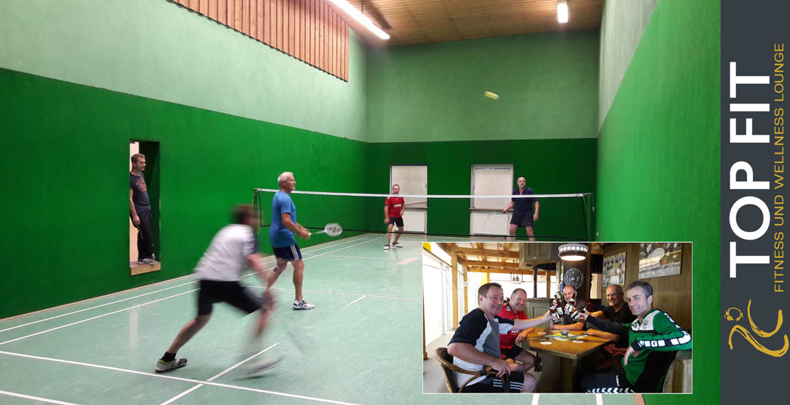 Squash und Badminton im Top Fit Allershausen bei Freising