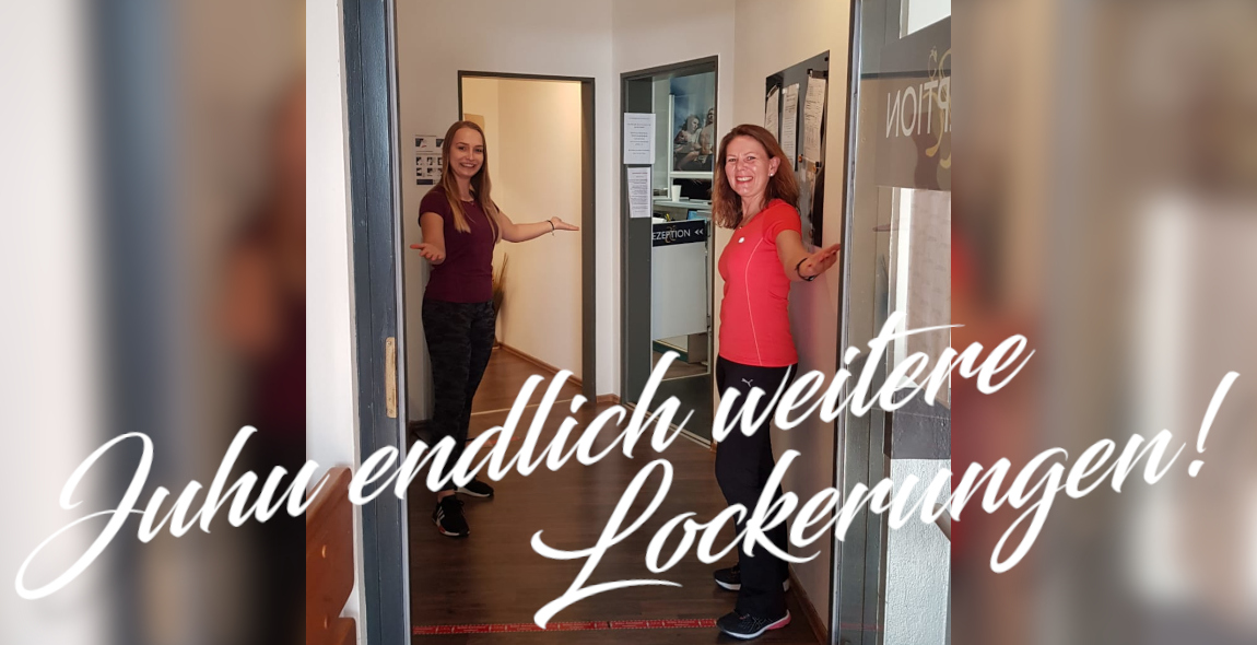 Juchu, weitere Lockerungen - TopFit Allershausen