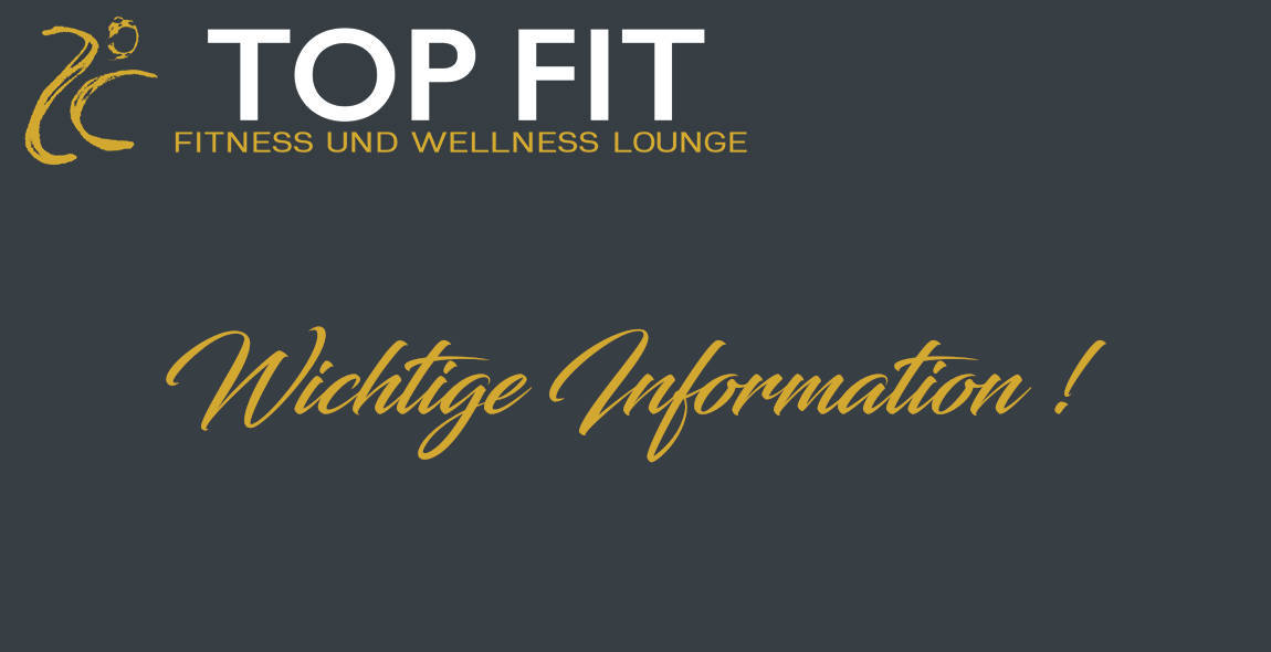 „Wichtige Informationen des Top Fit Allershausen